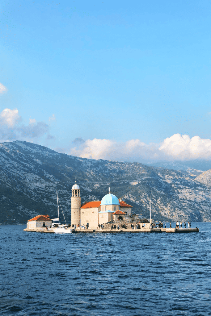 Our Lady of the Rocks in the Bay of Kotor.
