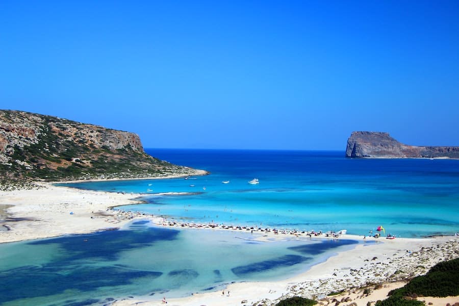 Balos Beach in Greece