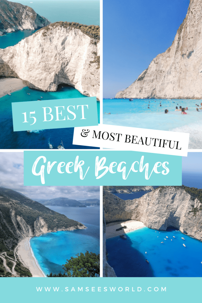 Best Greek Beaches pin