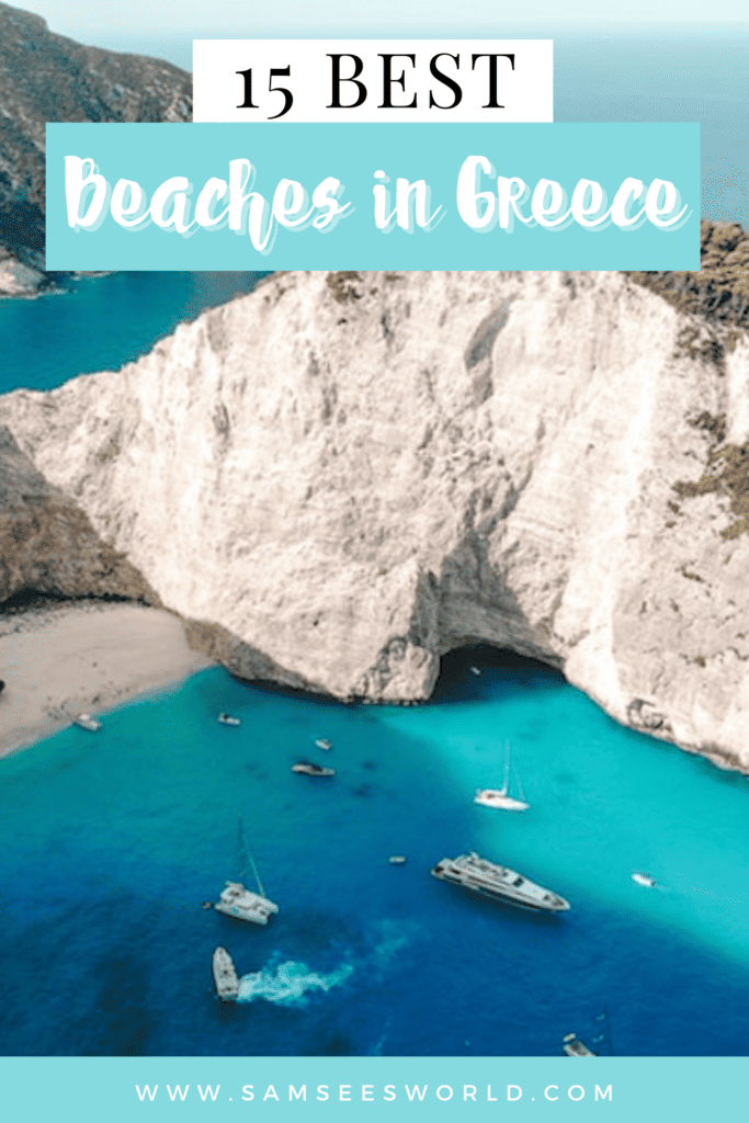 Best Greek Beaches pin