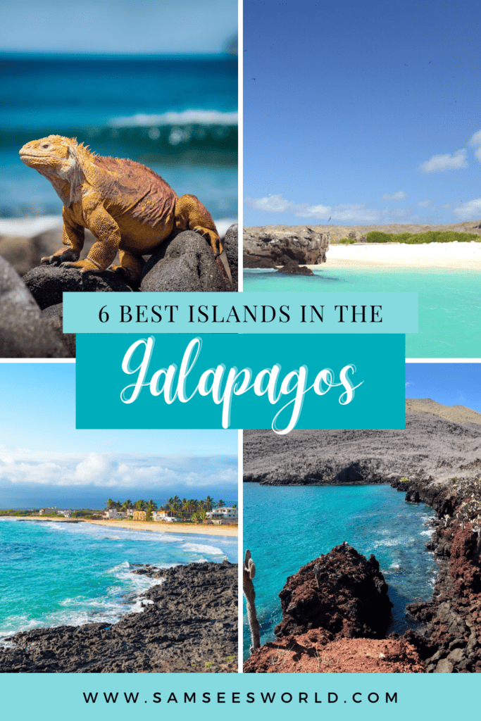 Best Islands in the Galapagos pin