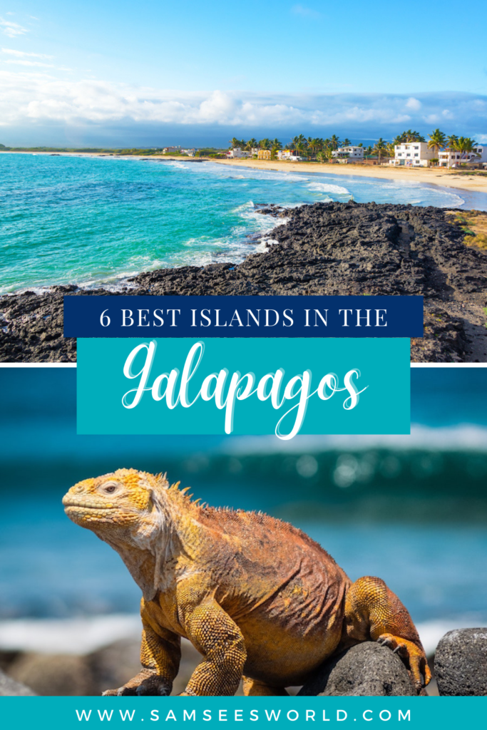 Best Islands in the Galapagos pin 