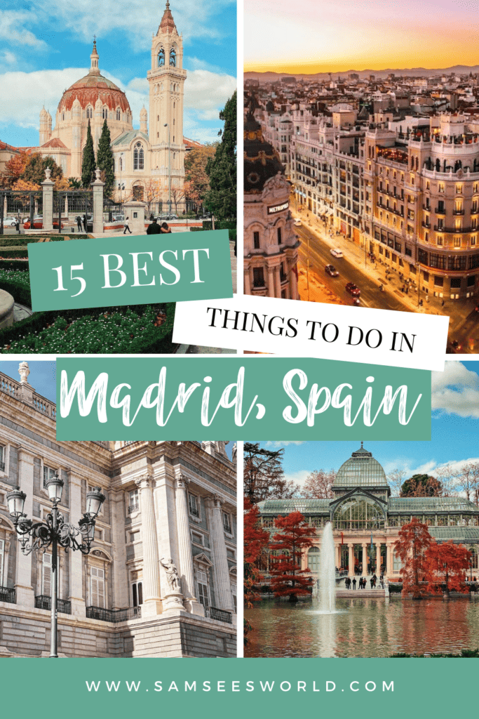 Best Things to do in Madrid pin