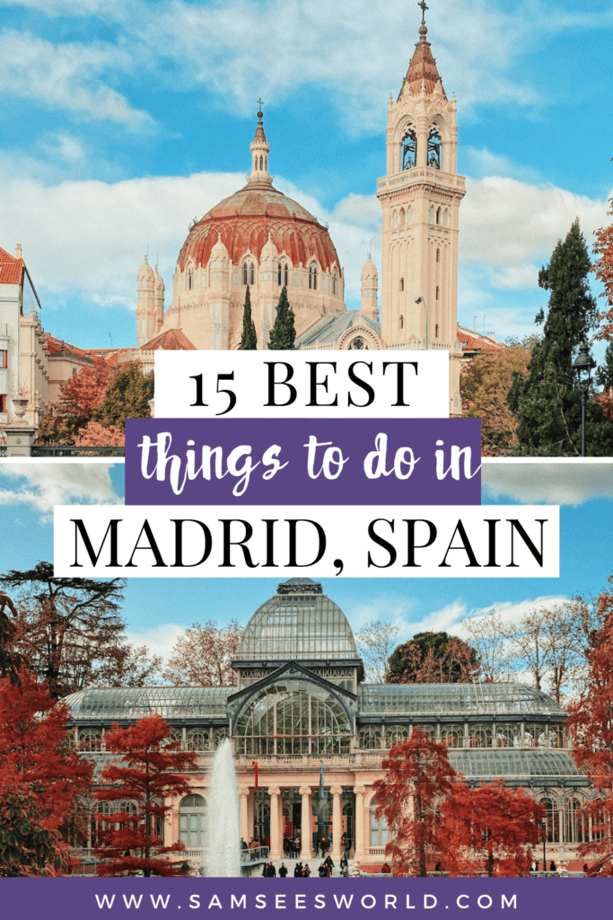 Best Things to do in Madrid pin 