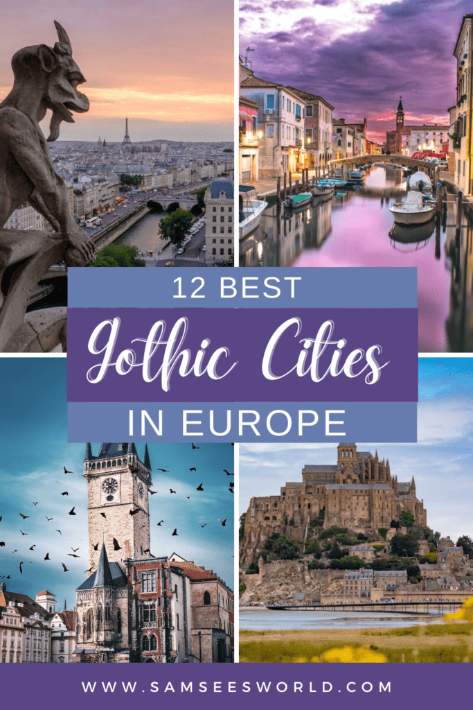 12 Best Gothic Cities in Europe pin