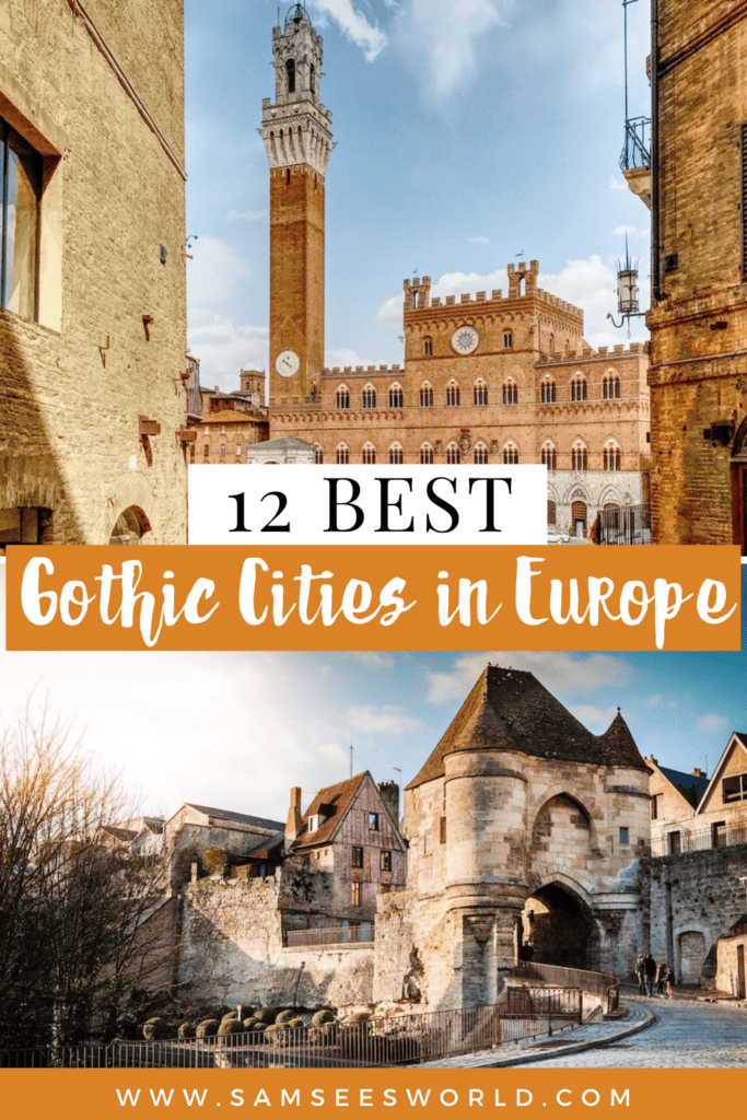 12 Best Gothic Cities in Europe pin