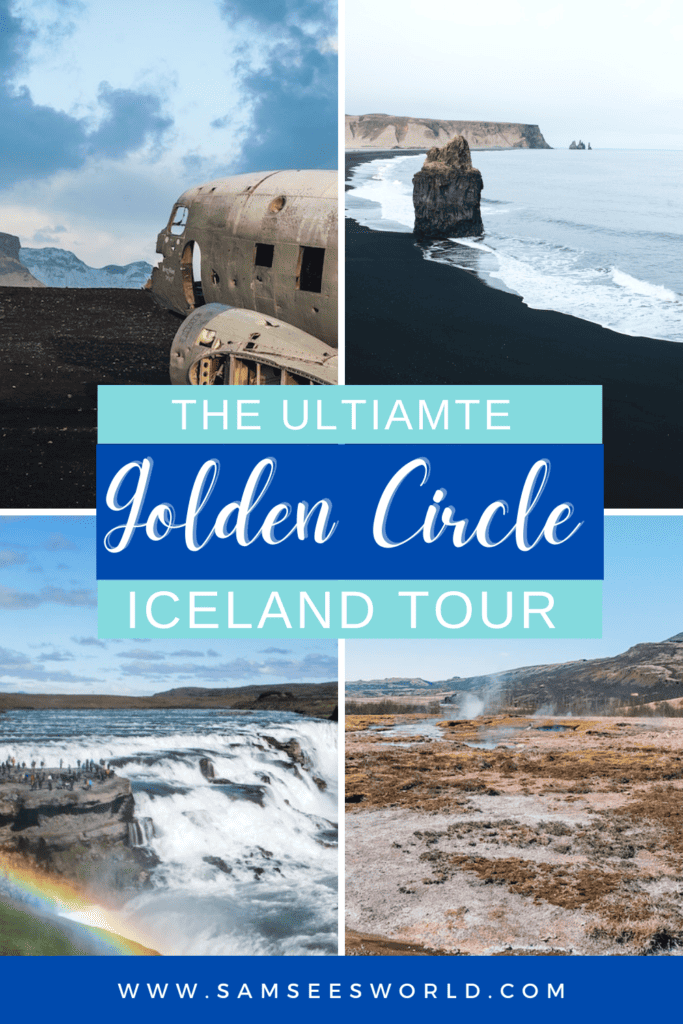 Golden Circle Iceland pin