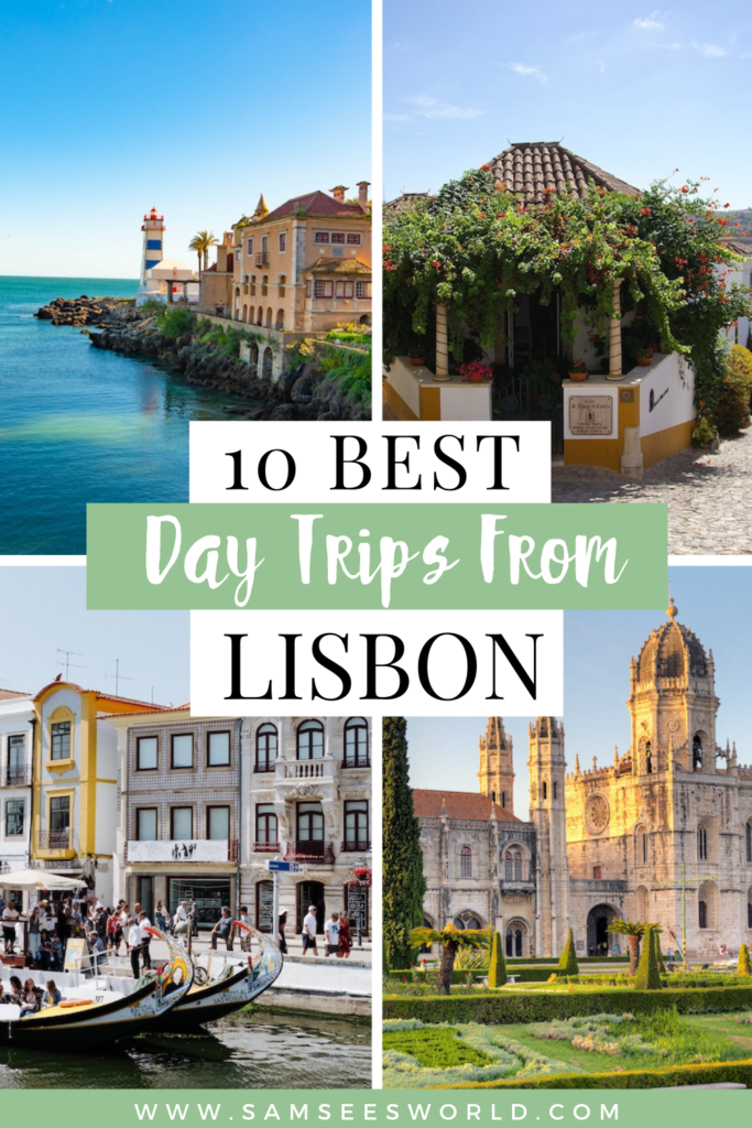 10 Best Day Trips from Lisbon pin