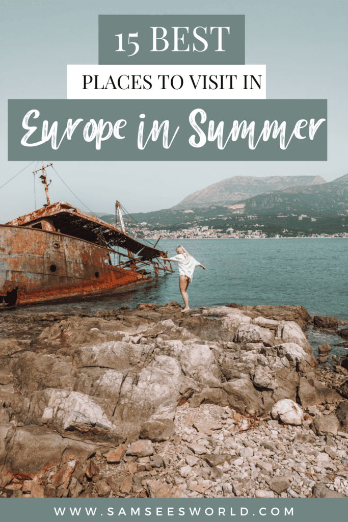 Best Places to Visit in Europe in Summer pin 