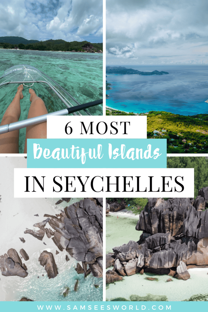 Most Beautiful Islands in Seychelles pin