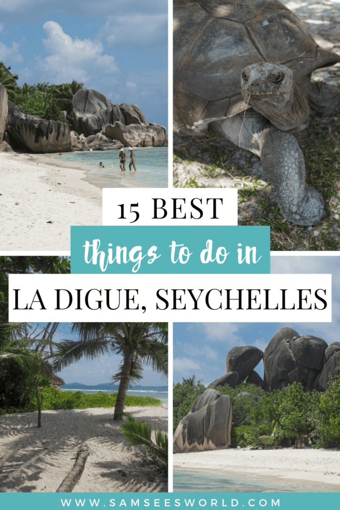 best things to do in La Digue Seychelles pin