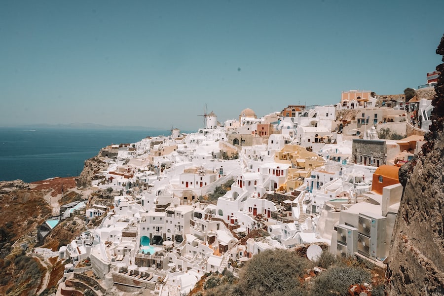 Santorini views