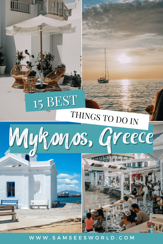 15 Best Things to do in Mykonos