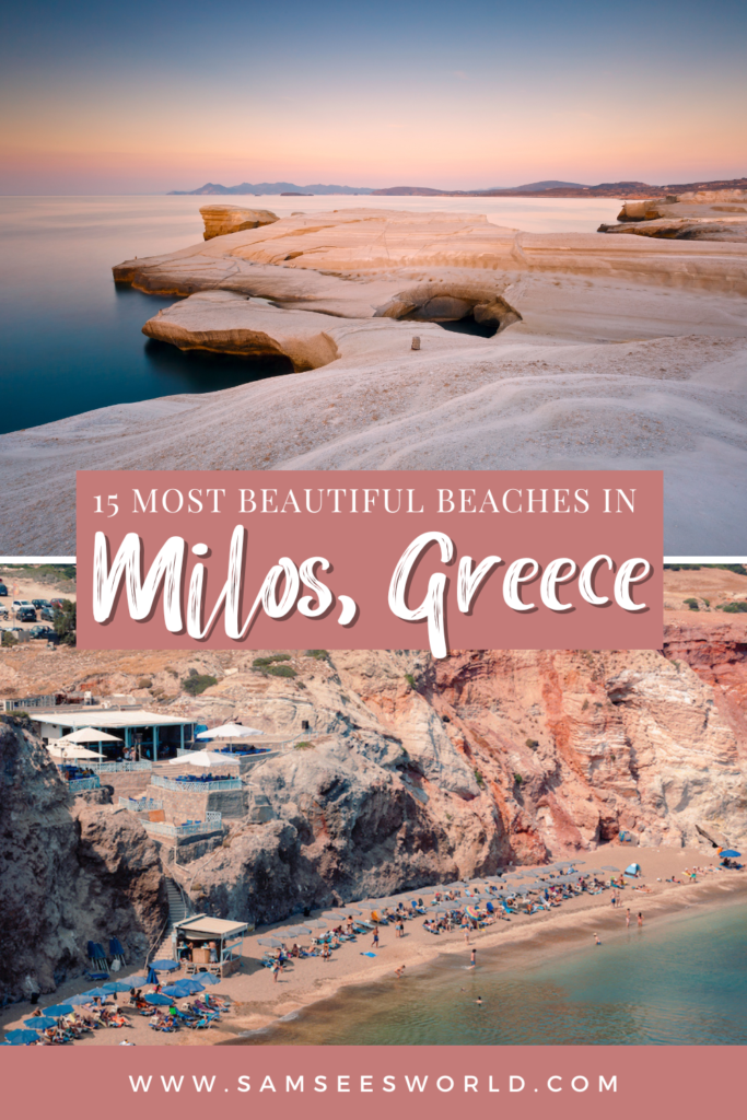 15 Most Beautiful Beaches in Milos