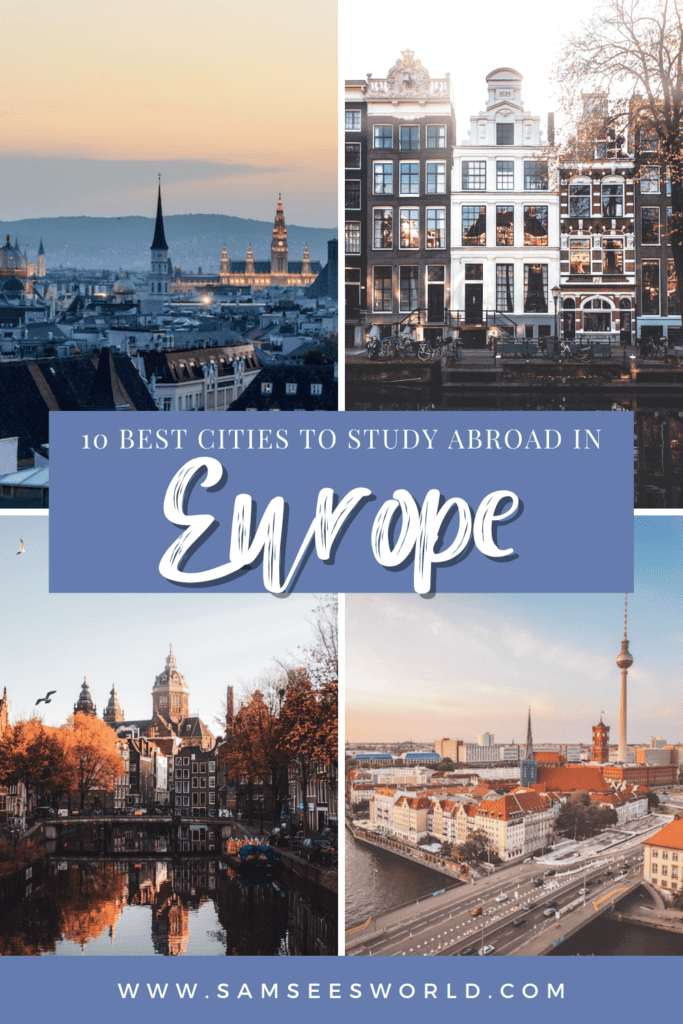 Best Cities to Study Abroad in Europe