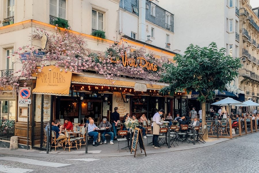 Le Vrai Paris cafe Paris