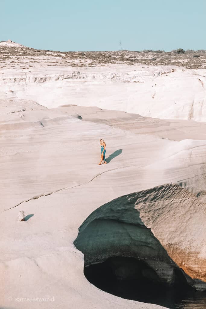 Sarakiniko Beach, Milos, Greece