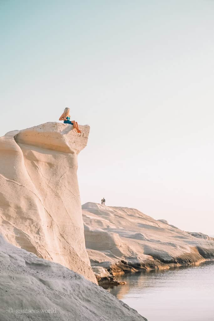 Milos - Sarakiniko Beach