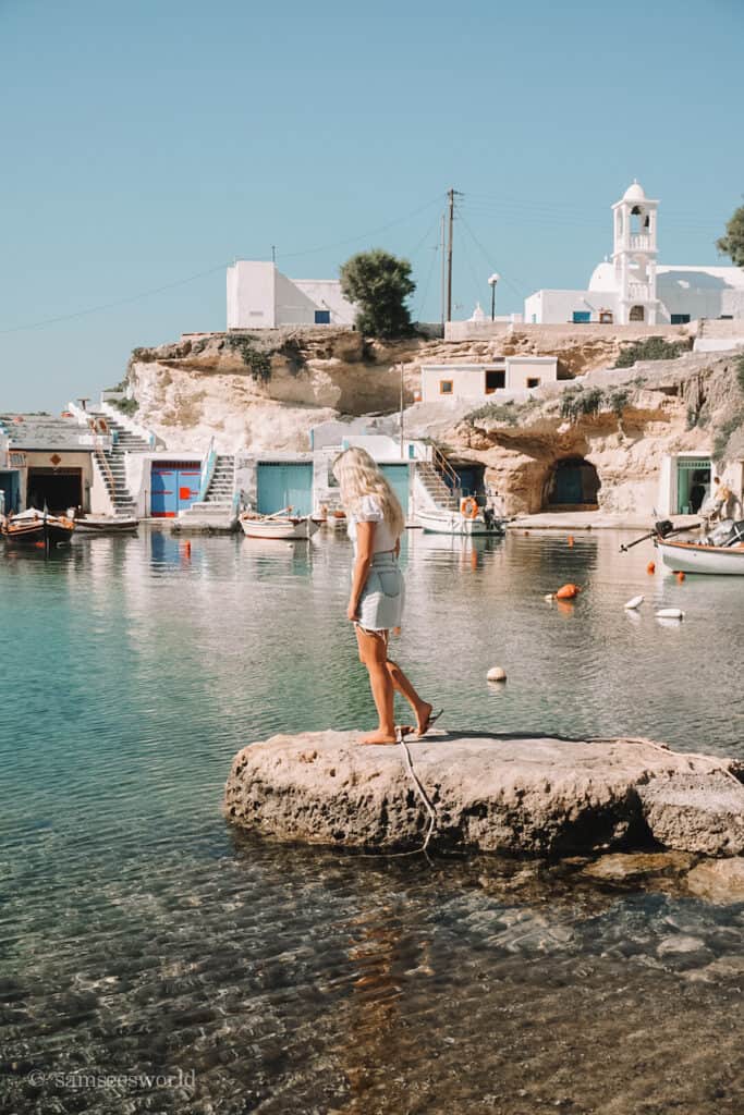 Village in Milos