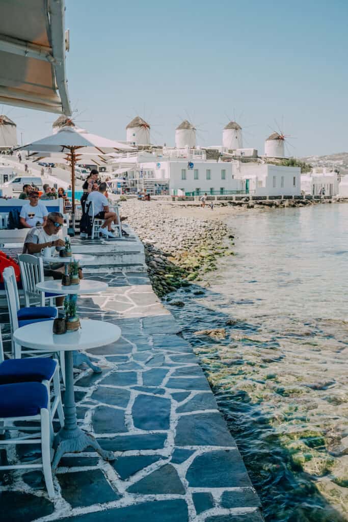 Mykonos windmills