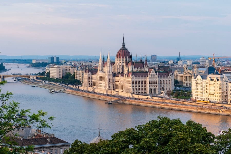 Budapest parliment building