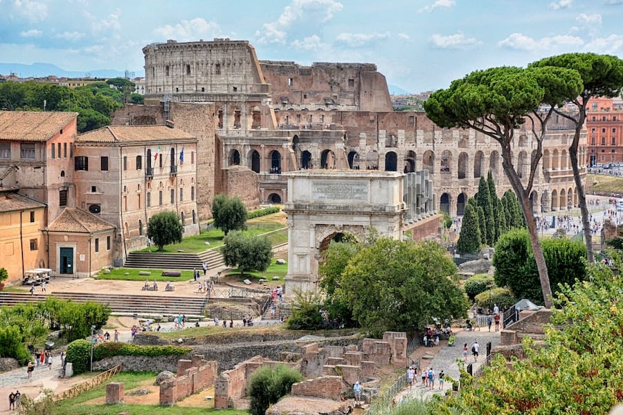 The Roman Forum, Rome, Italy