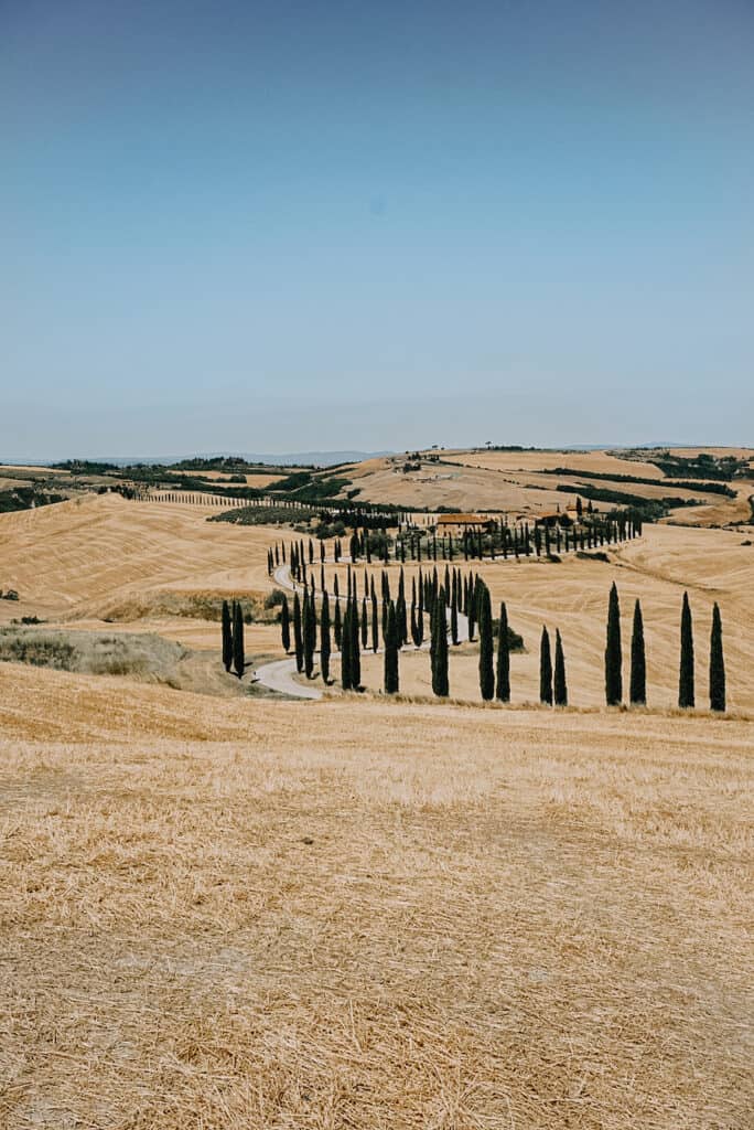 The Rolling hills of Tuscany