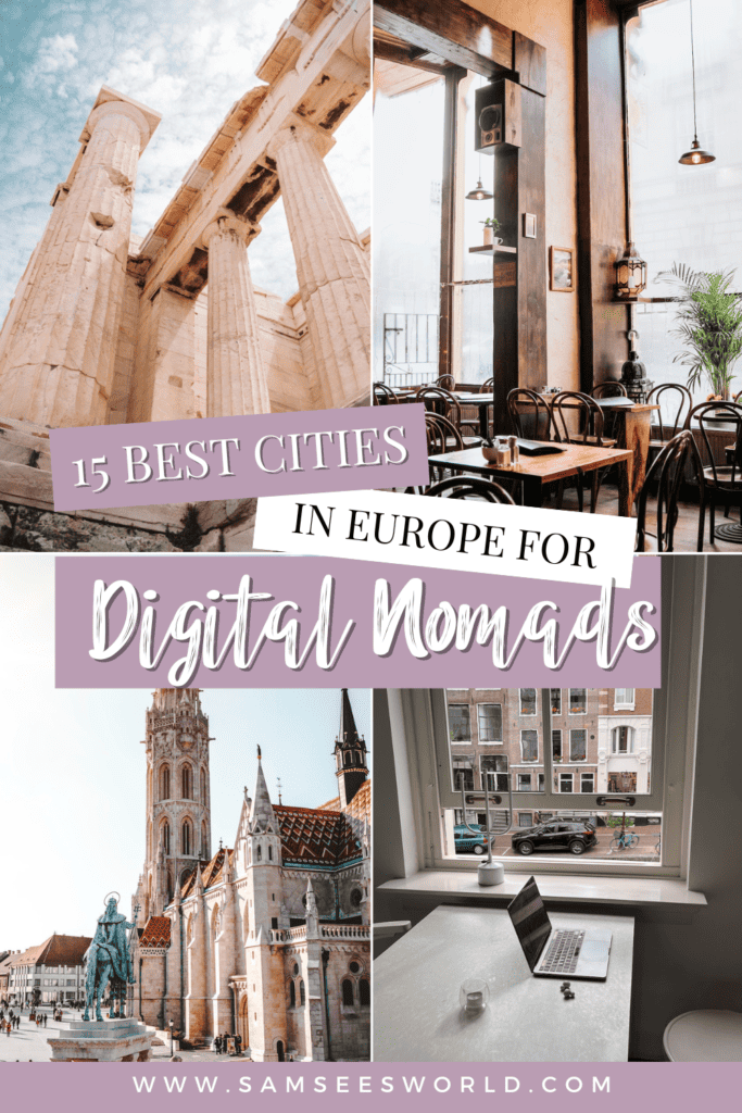 15 Best Cities in Europe for Digital Nomads