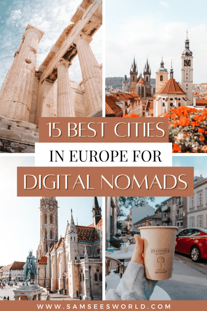 15 Best Cities in Europe for Digital Nomads