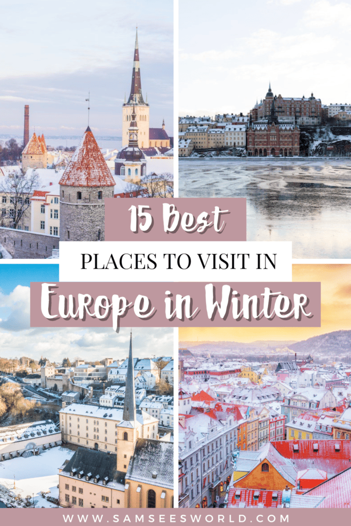 15 Best Places to Visit in Europe in Winter