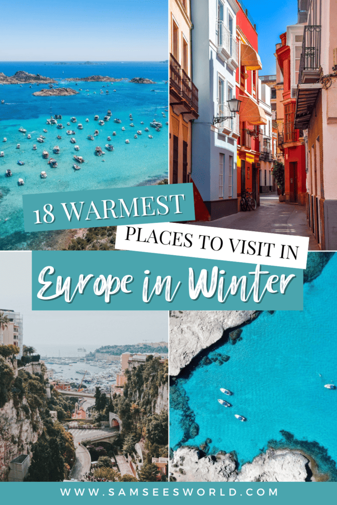 Warmest Places in Europe in Winter