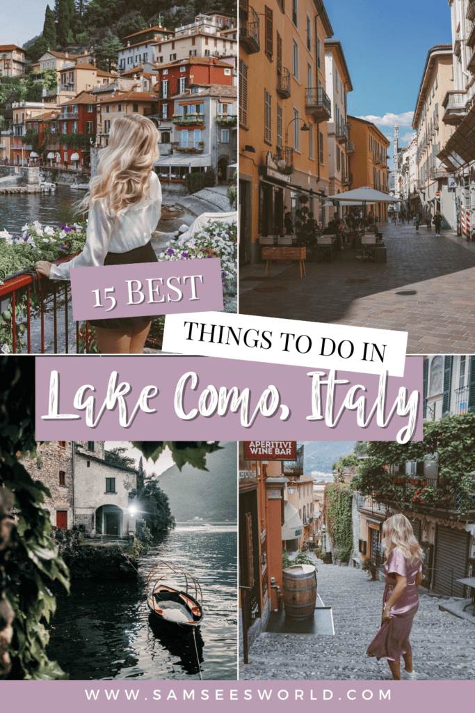 15 Best Things to do in Lake Como