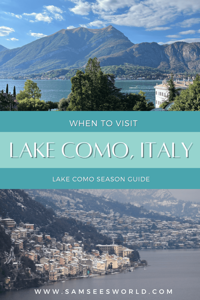 Best Time to Visit Lake Como