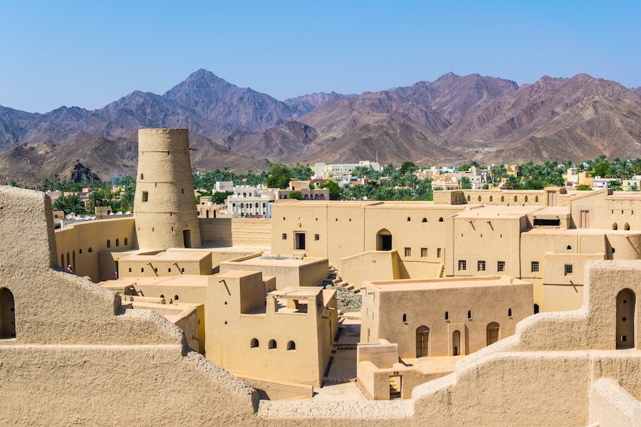 Bahla Fort in Ad Dakhiliya, Oman.