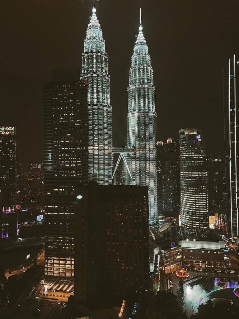 Kuala Lumpur Dinner Views: THIRTY8