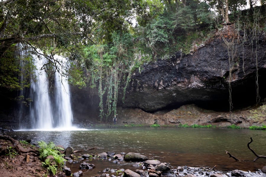 Killen Falls, NSW, Australia - Approaching The Waterfall