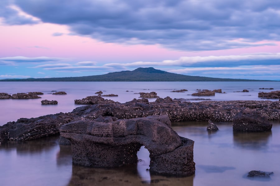 Rangitoto Volcano Island Auckland New Zealand