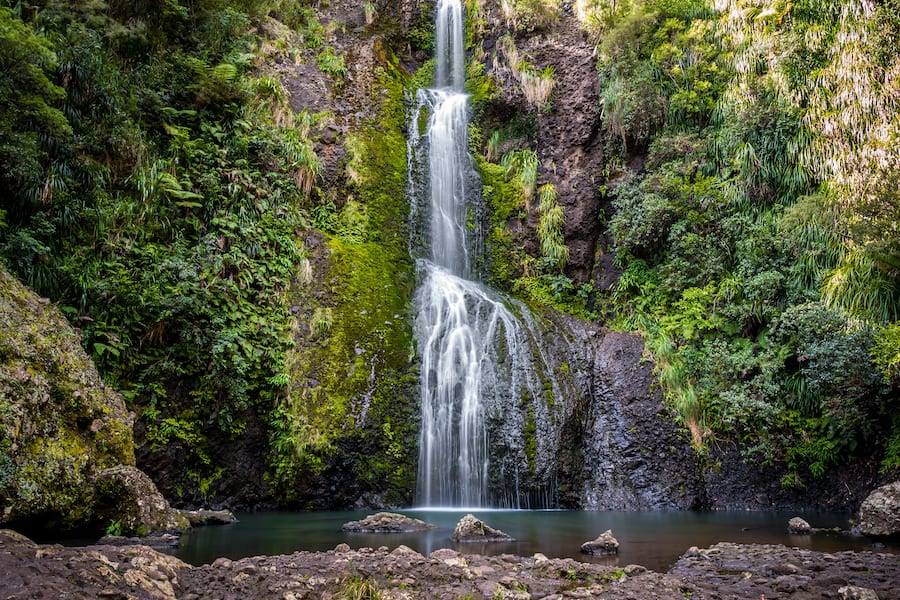 Kitekite Falls, Auckland, New Zealand