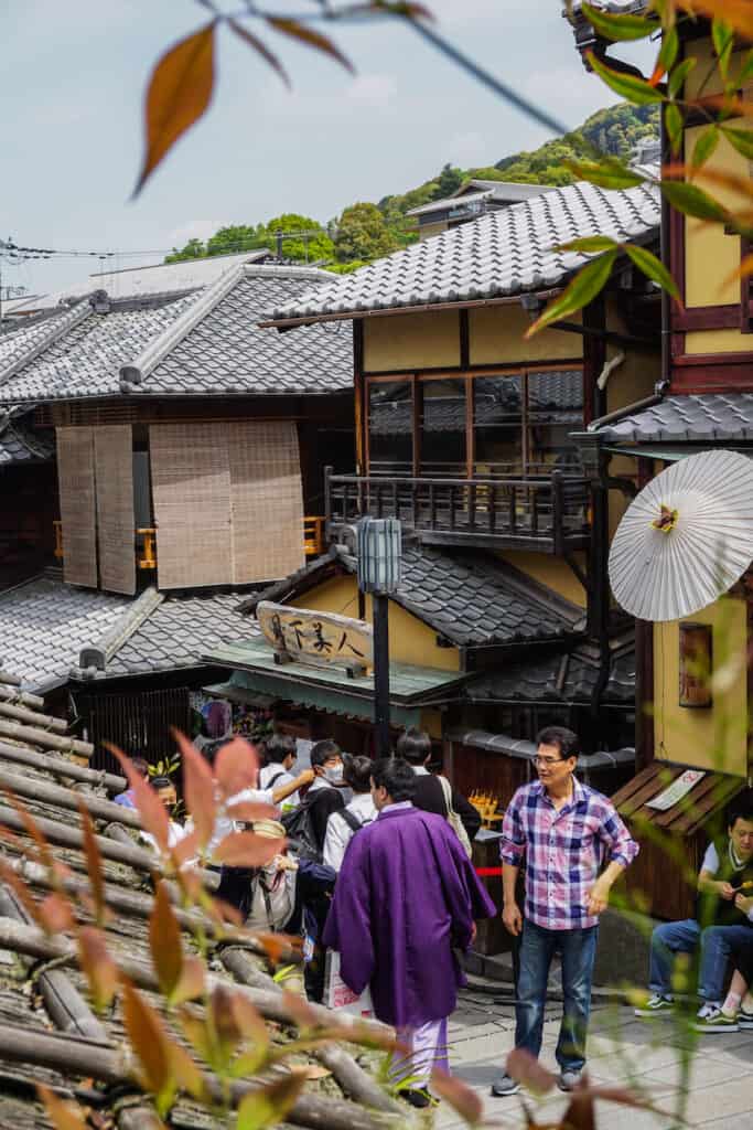 Nineizaka district Kyoto