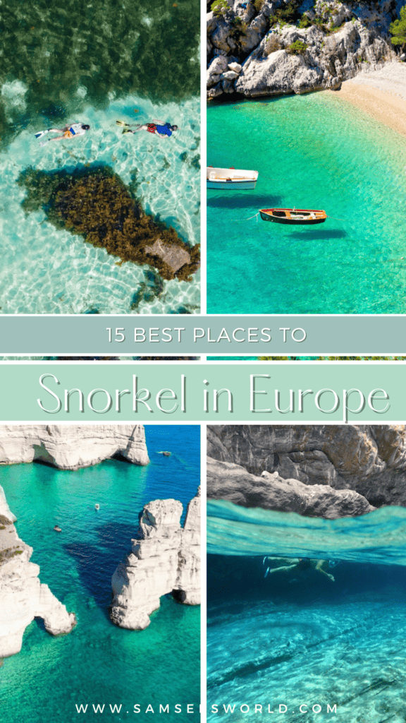 15 Best Places to Snorkel in Europe