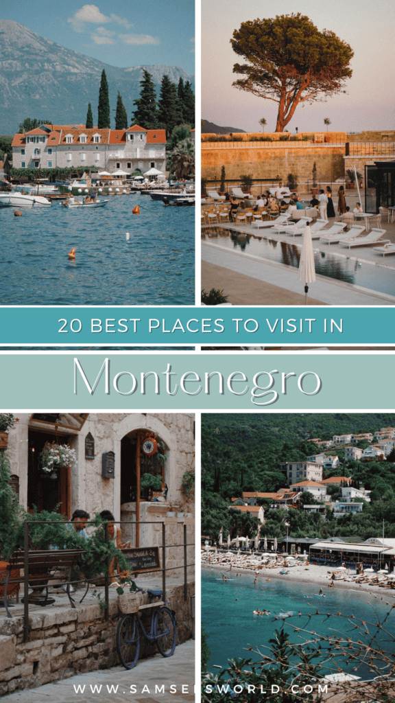 20 best places to visit in Montenegro