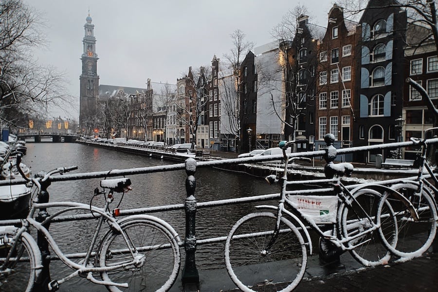 amsterdam in winter