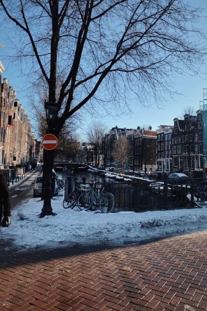 amsterdam in winter