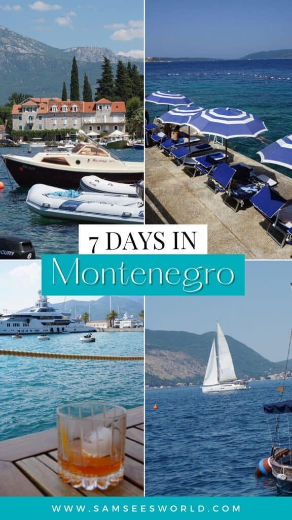 7 Day Montenegro Itinerary