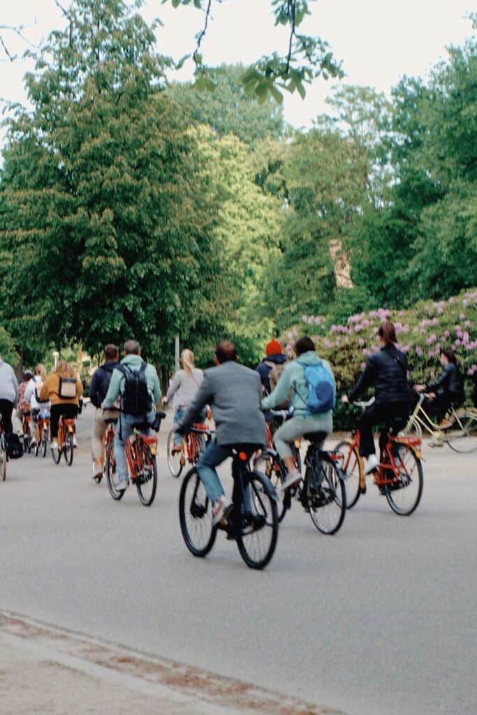 Bikes in Vondelpark