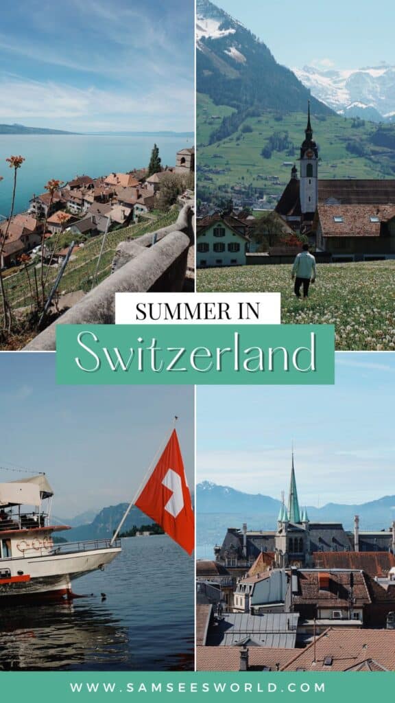 Switzerland in summer
