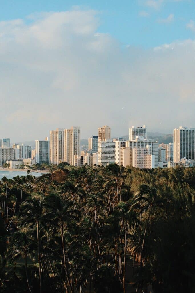 City view of Honolulu