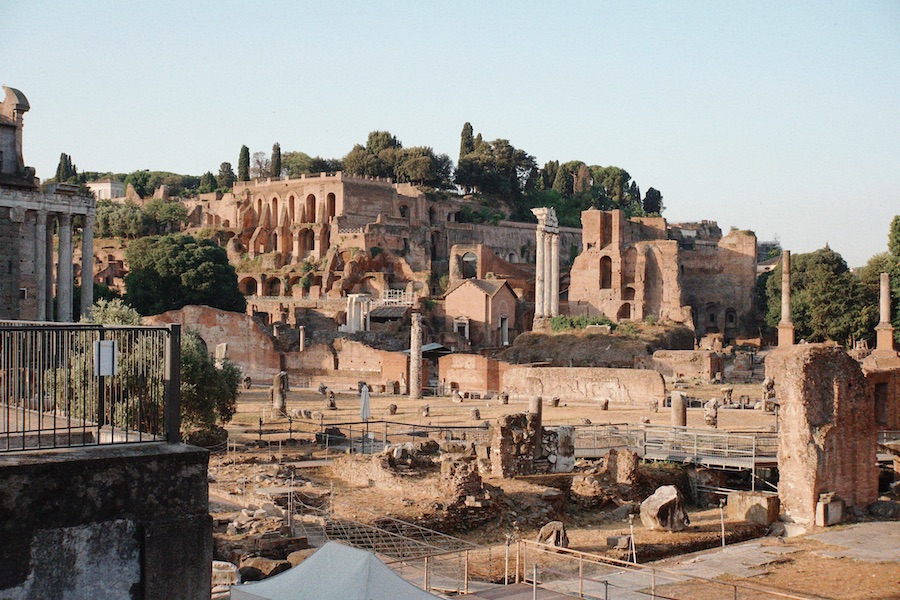 Rome ancient ruins