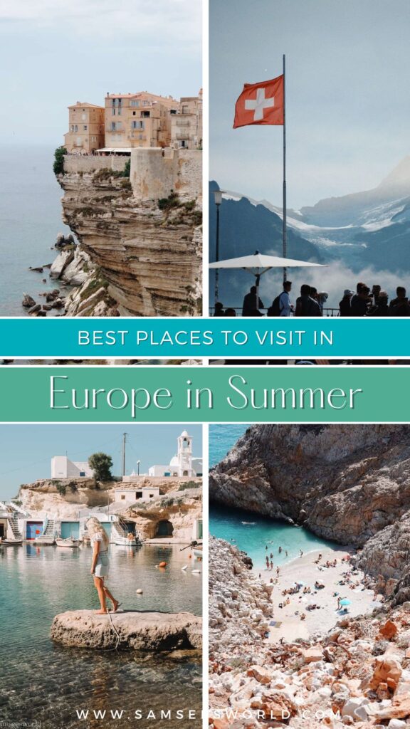 Best Places to Visit in Europe in Summer