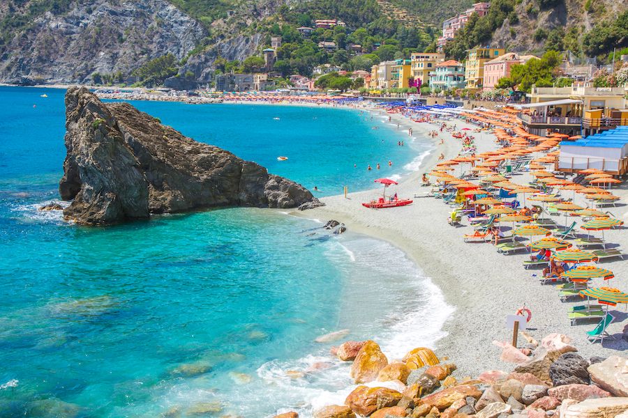 Picturesque coastal village of Monterosso al Mare, Cinque Terre, Italy.